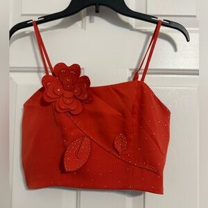 Limited Edition Handmade Flower Top 🌹✨